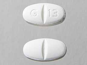 Gabapentin 800mg – G 13 Pill, Glenmark Generics Inc. – white oval, 19mm
